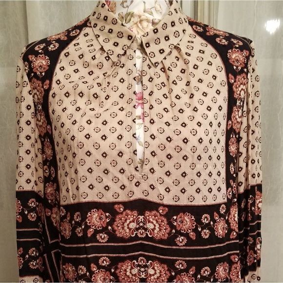 Free People Keyhole Tunic Size S - Picture 1 of 5